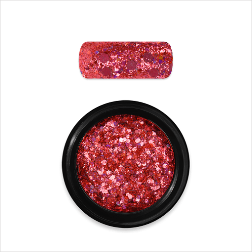 Holo Glitter Mix Chameleon Coral