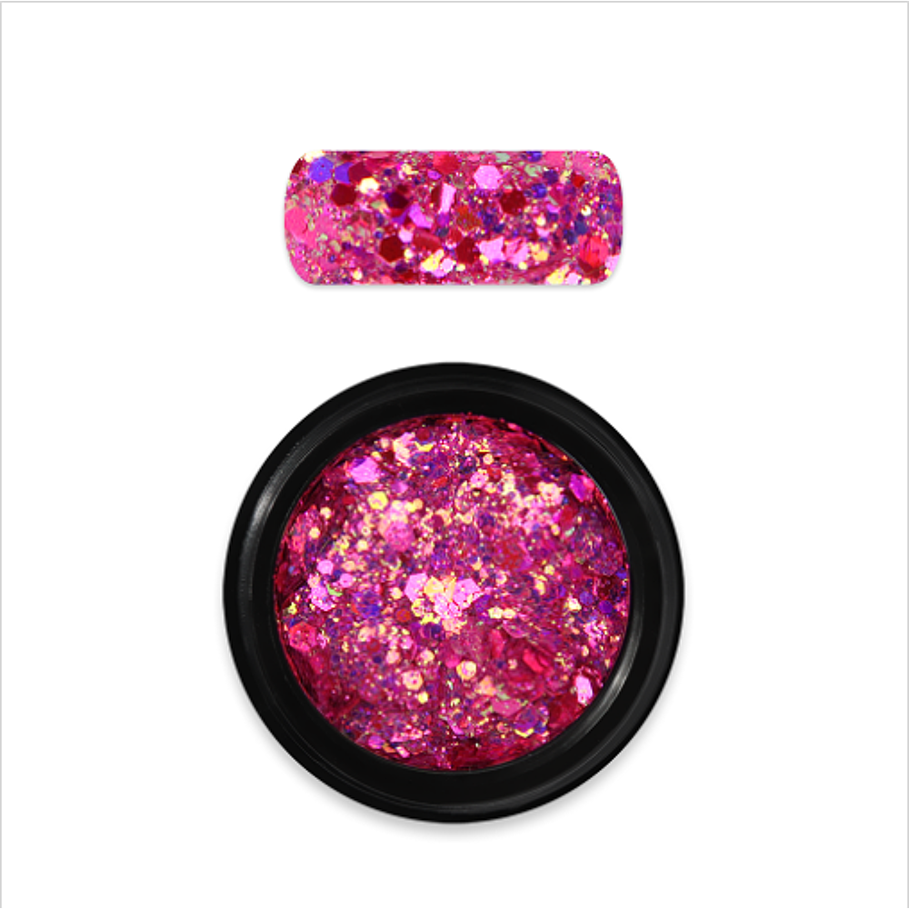 Holo Glitter Mix Chameleon Magenta