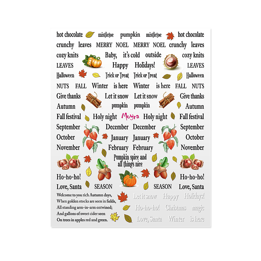 Nail Art Sticker N° 19