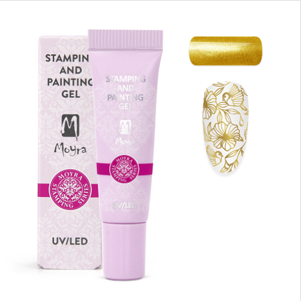 Stamping And Painting Gel No.20 Gold