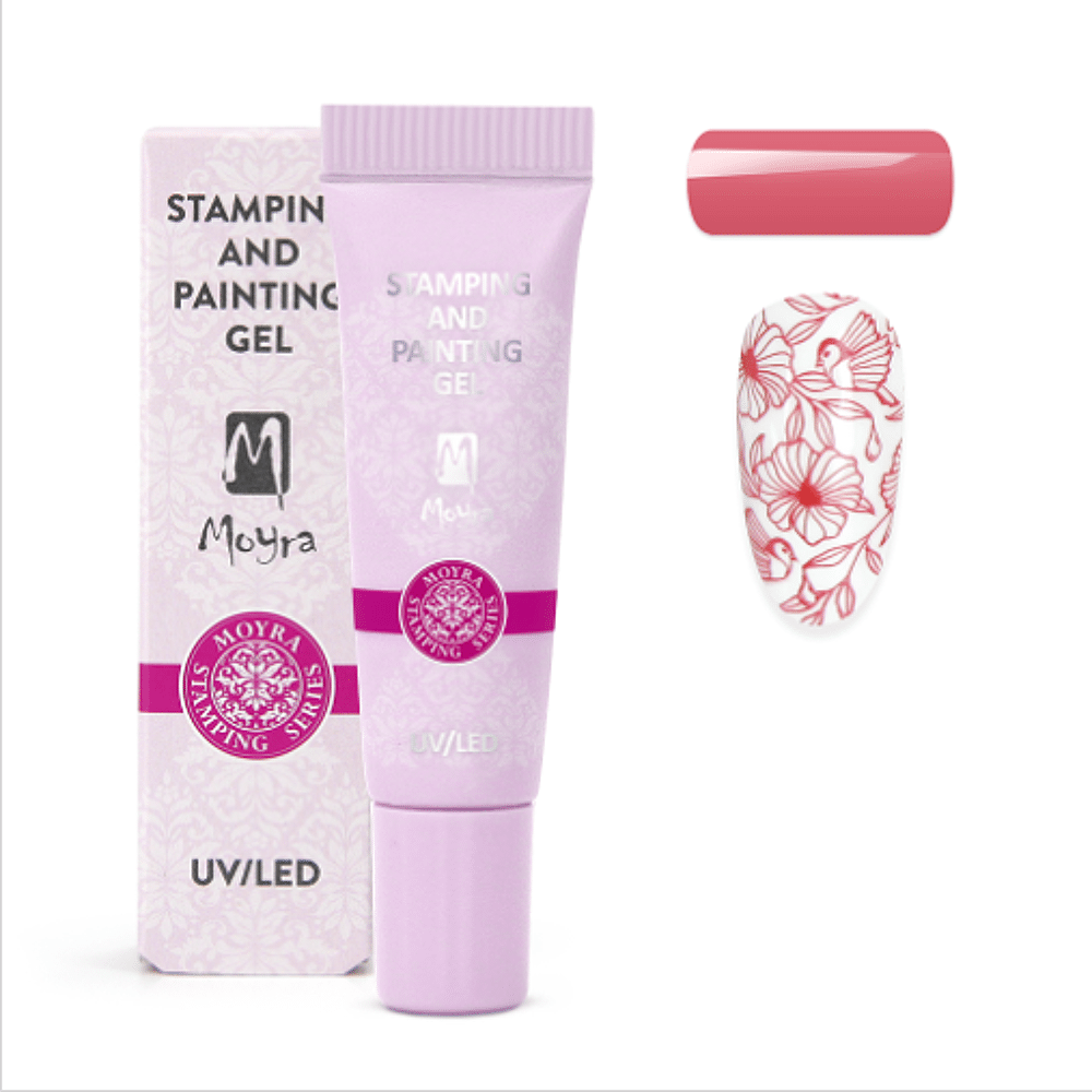 Stamping And Painting Gel No.14 Rose