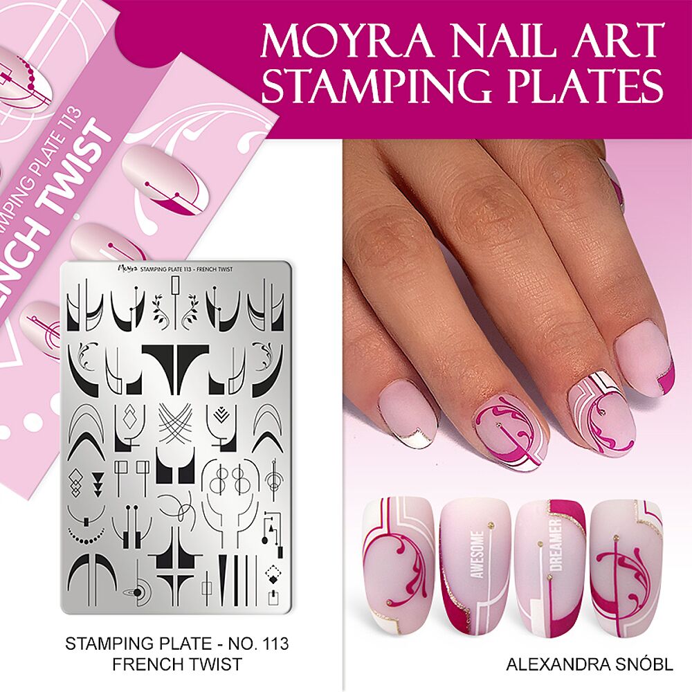 Stamping Plate French Twist