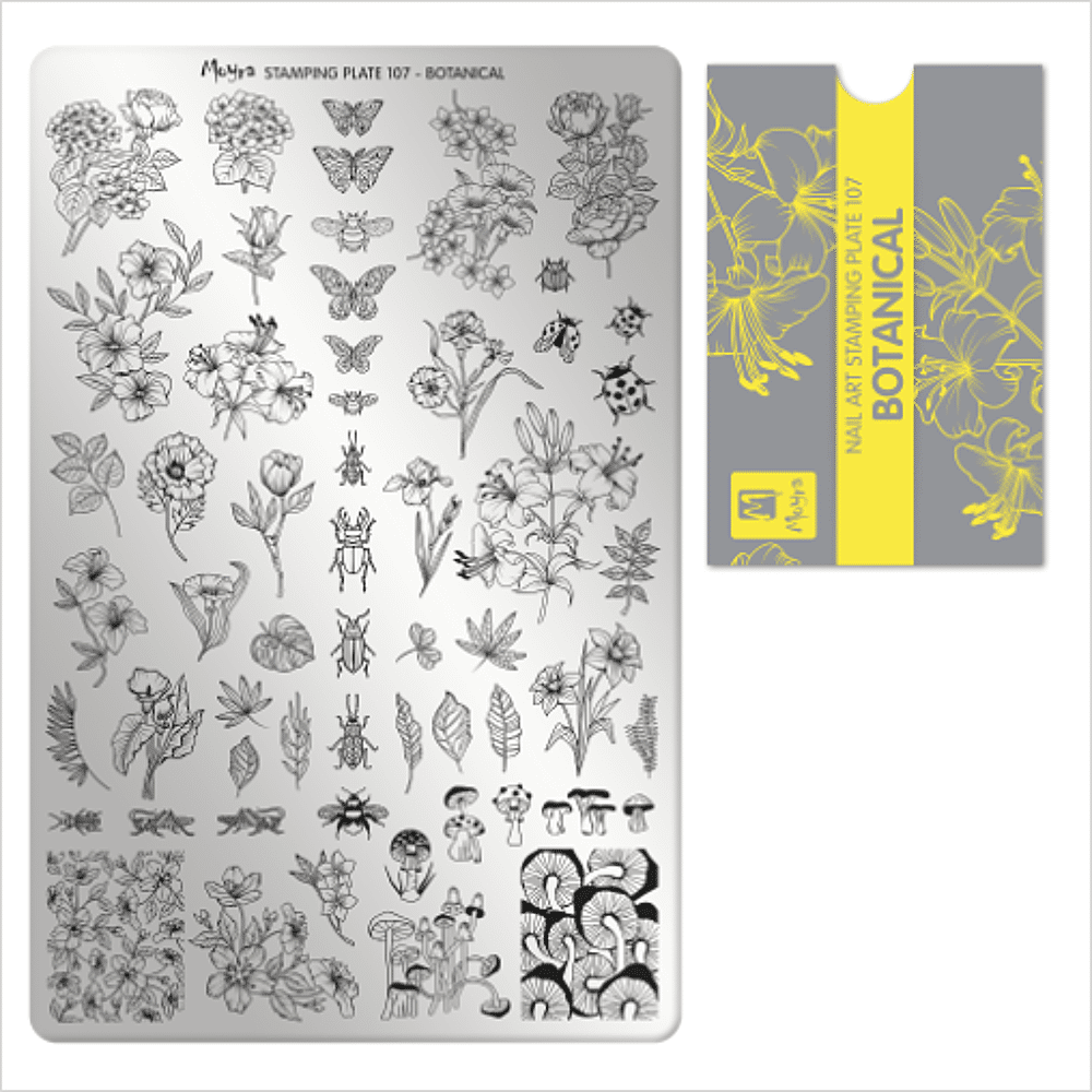 Stamping Plate Botanical