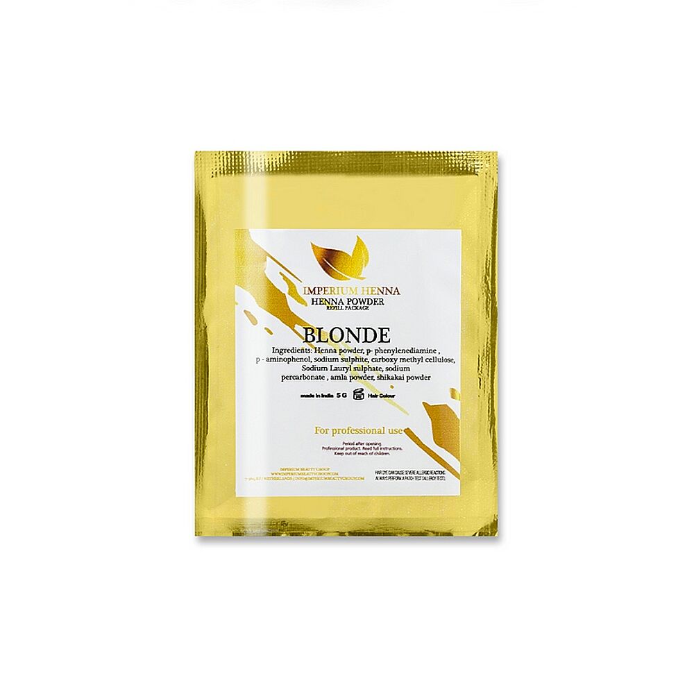 Henna Powder Refill 5Gr - Blonde