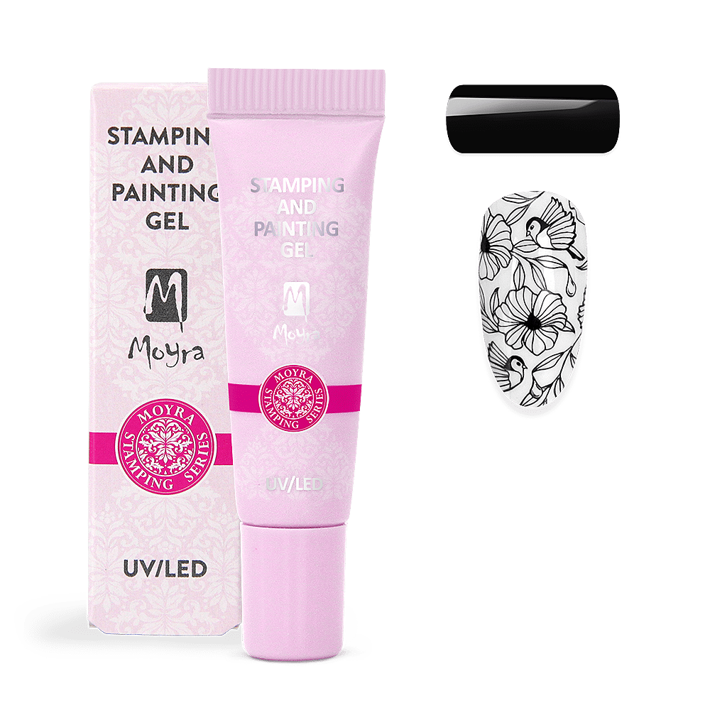 Stamping And Painting Gel No.07 Black