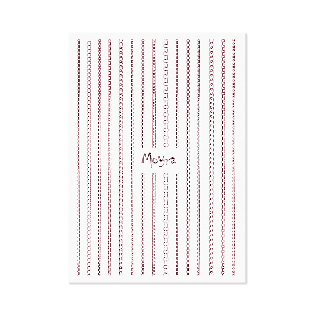 Sticker Chain Rose Gold