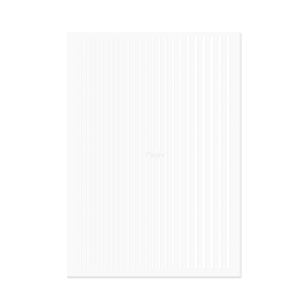 Sticker Strips White