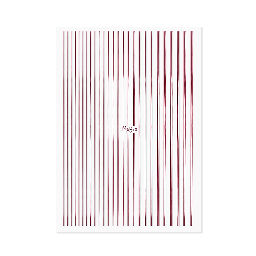 Sticker Strips Rose Gold