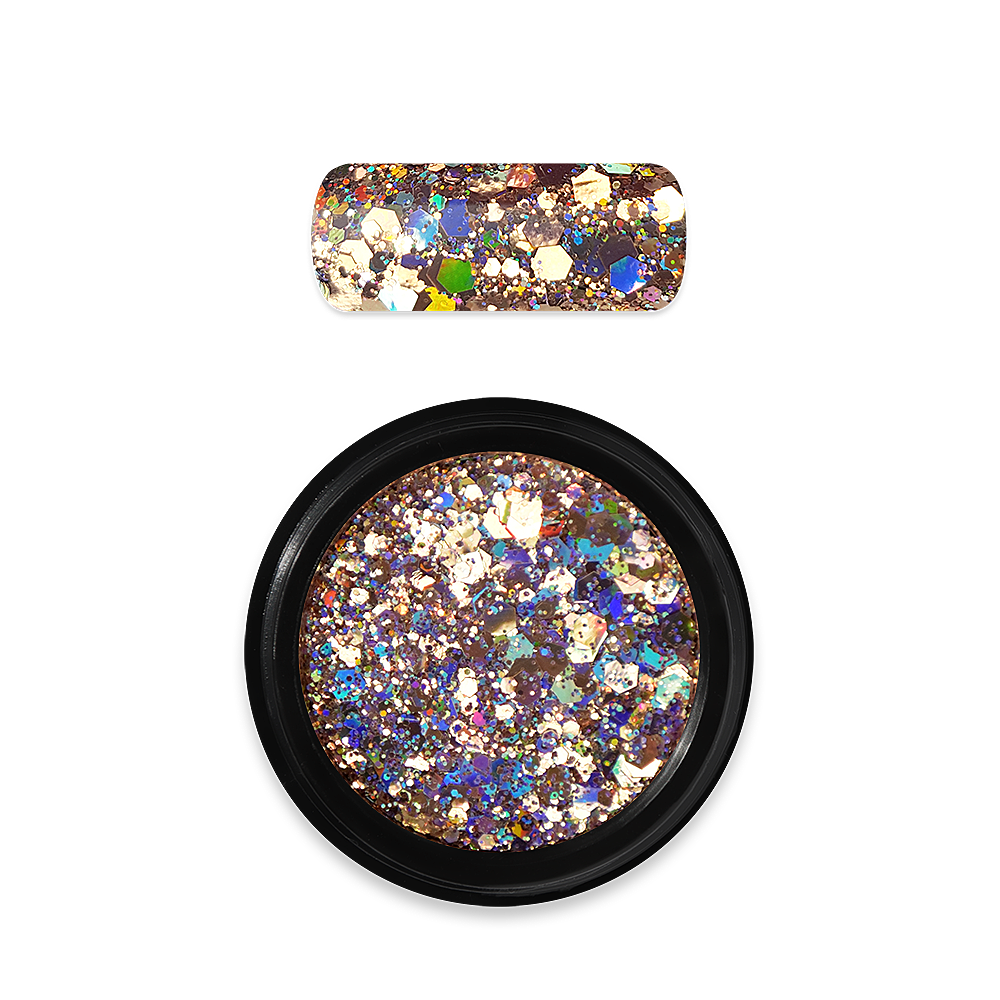 Holo Glitter Mix Gold