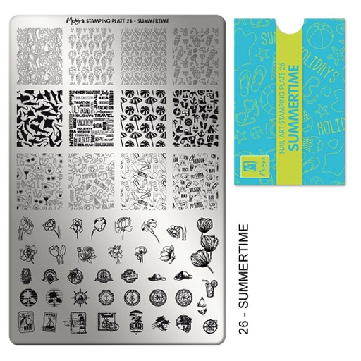 [MP26] Stamping Plate Summertime