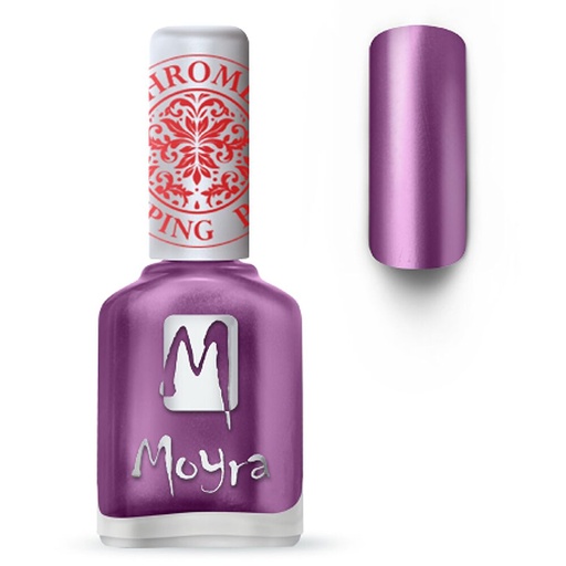 [ML28] Stamping Polish Chrome Purple