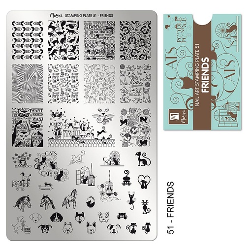 [MP51] Stamping Plate Friends