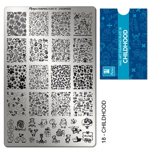 [MP18] Stamping Plate Childhood