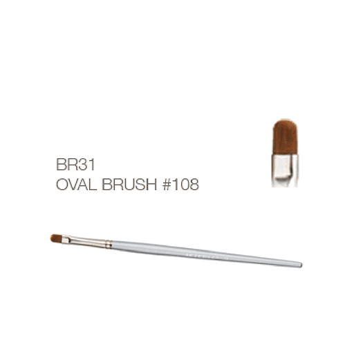 [BR31] Gel Brush Oval #108