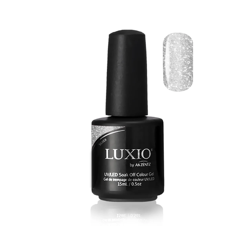 [LUX-GEL-801] Glitter Silver 15ml