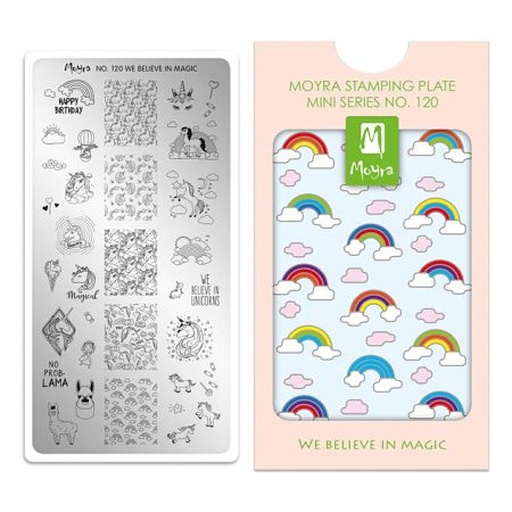 [MPM120] Mini Stamping Plate We Believe in Magic