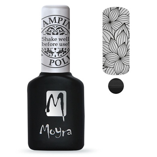 [SGP1] Stamping Gel Polish 1 Black