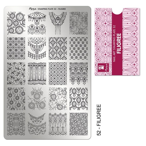 [MP52] Stamping Plate Filigree