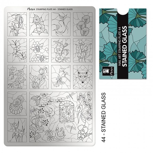 [MP44] Stamping Plate Stained Glass