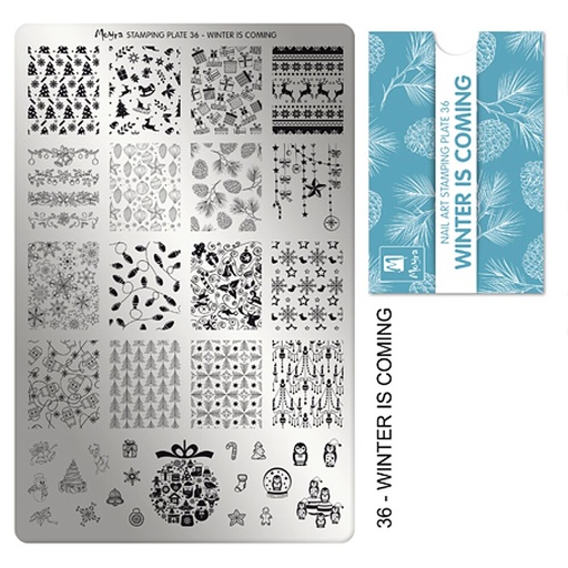[MP36] Stamping Plate Winter is Coming 1
