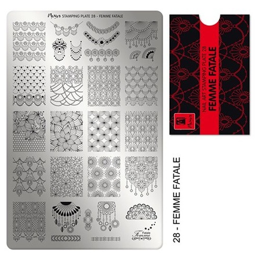 [MP28] Stamping Plate Femme Fatale