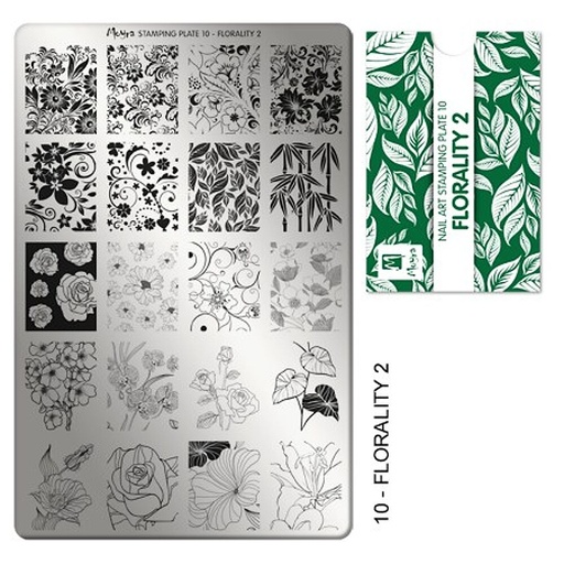 [MP10] Stamping Plate Florality 2