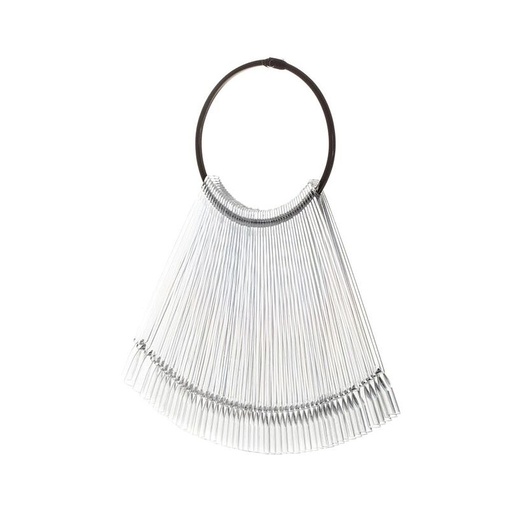 [P506] Polish Wheel Carre Tips CLEAR 50pcs