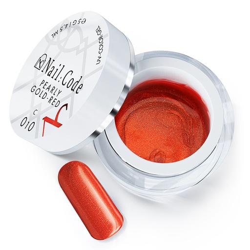[C010] Pearly Gold Red 5ml