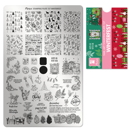 [MP137] Stamping Plate Winterfest