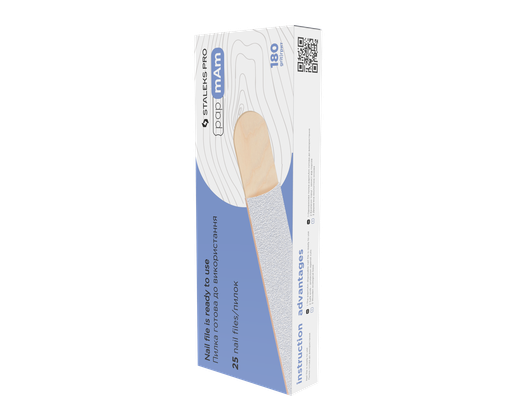 [DWCE-22-180/25W] PapmAm File Covers with Base 180grit/25pcs (Ready To Use)