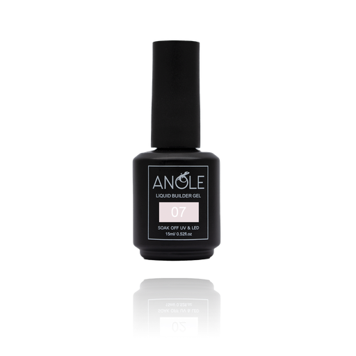 [LBG07F] Liquid Builder Gel 07 Pale Rosette 15ml (BIAB)