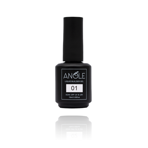 [LBG01F] Liquid Builder Gel 01 Briljant White 15ml (BIAB)