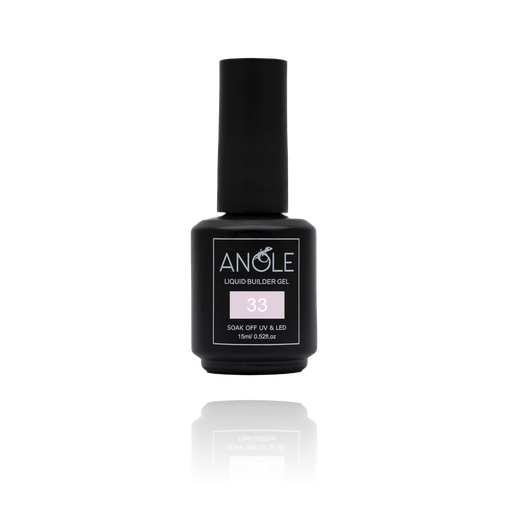 [LBG33F] Liquid Builder Gel 33 Iced Mauve 15ml (BIAB)