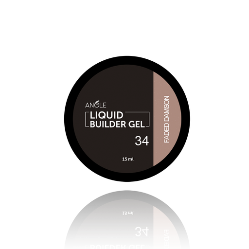 [LBG34P] Liquid Builder Gel 34 Faded Damson 15ml