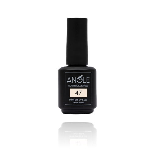 [LBG47F] Liquid Builder Gel 47 Steamed Milk 15ml (BIAB)