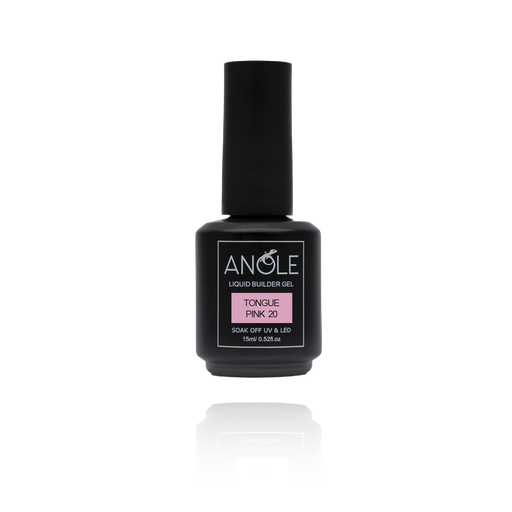 [LBG20F] Liquid Builder Gel 20 Tongue Pink 15ml (BIAB)