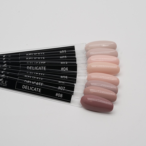 [ATIP08] Gelakte Tips Gelpolish Delicate 01-08
