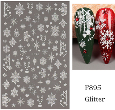 [ST05] Nail Art Sticker Christmas & Winter ST05