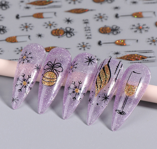 [ST06] Nail Art Sticker Christmas ST06
