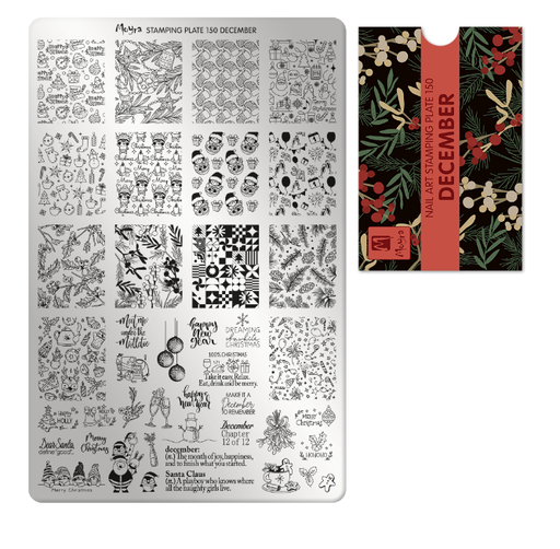 [MP150] Stamping Plate December