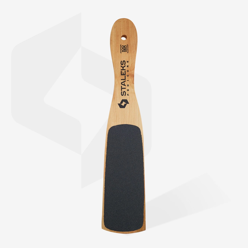[ABC-10/2] Wooden Pedicure Foot File 10 Type 2 (100/180) voetrasp