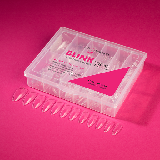 [33344] BlinkTips Box Almond 240 Full Cover Tips