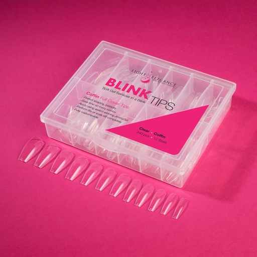 [33346] BlinkTips Box Coffin 240 Full Cover Tips
