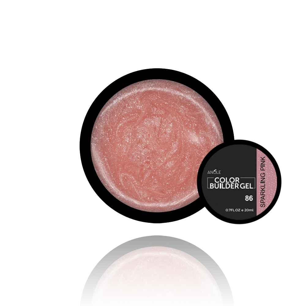 Color Builder Gel 86 Sparkling Pink 20ml