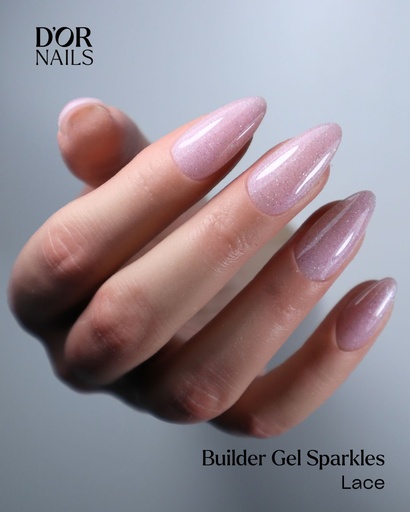 [G100] Builder Gel Sparkles BLUSH 15ml
