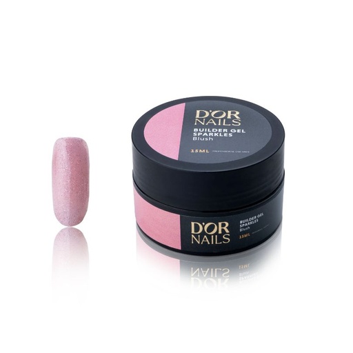 [G100] Builder Gel Sparkles BLUSH 15ml
