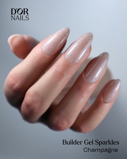 [G102] Builder Gel Sparkles CHAMPAGNE 15ml