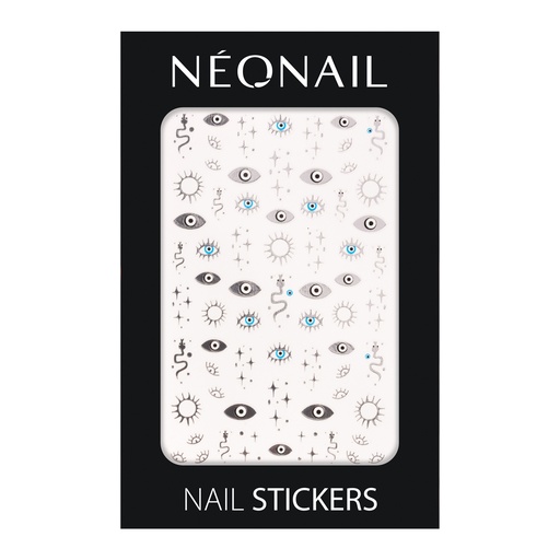 [N11493] Nailart Stickers - Boho Silver