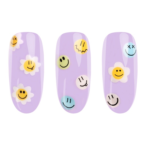 [N11494] Nailart Stickers - Smiley Faces