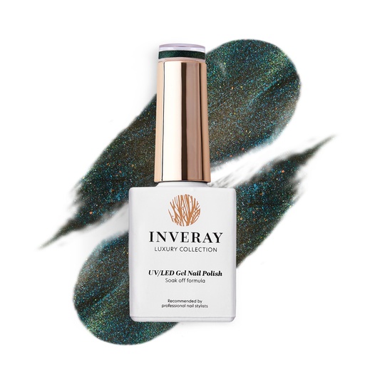 [IH-268] Gel Polish N°268 MYSTIC LAGOON 10ml (Cat-Eye)